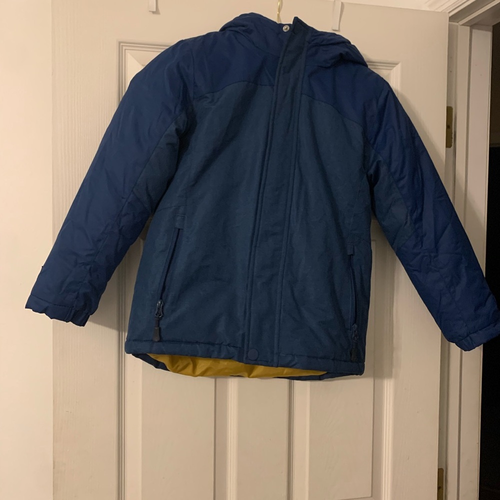 All in Motion Navy and Mustard Jacket